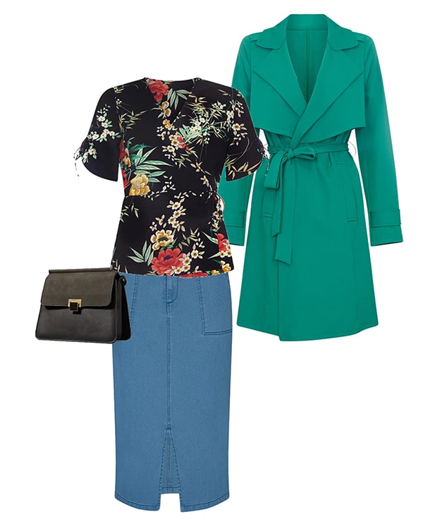 Tropical Wrap Top