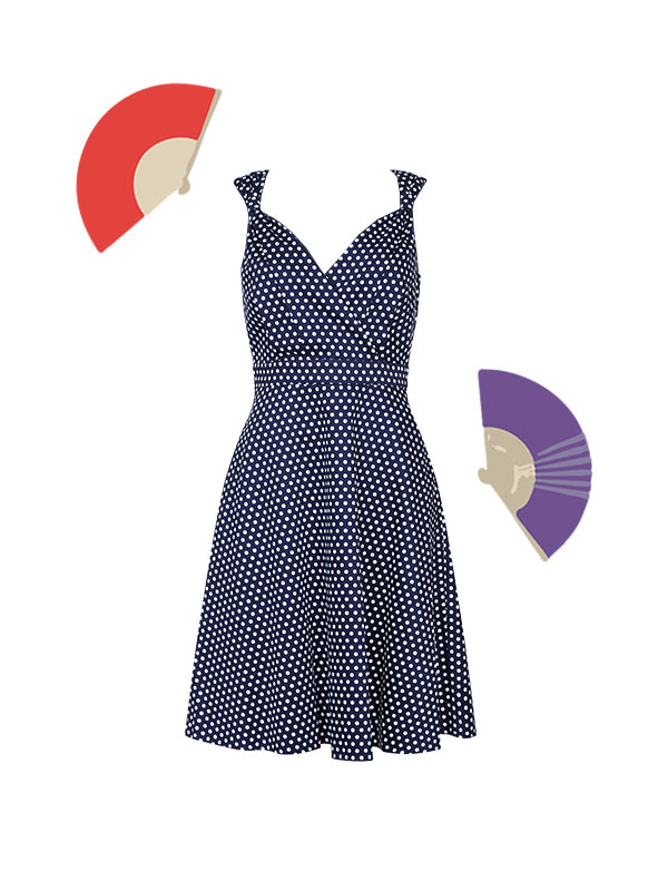 Spot Summer Dress