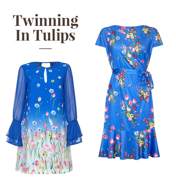 Tulip Print Dress