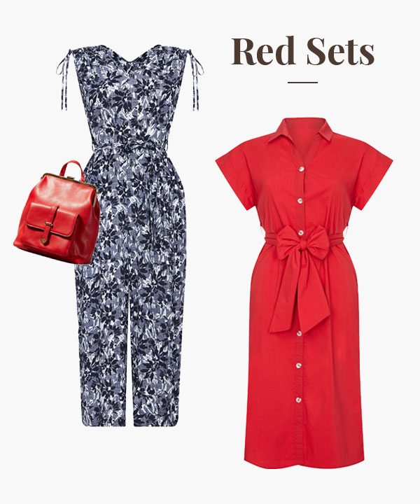 Red Dress Jumpsuit