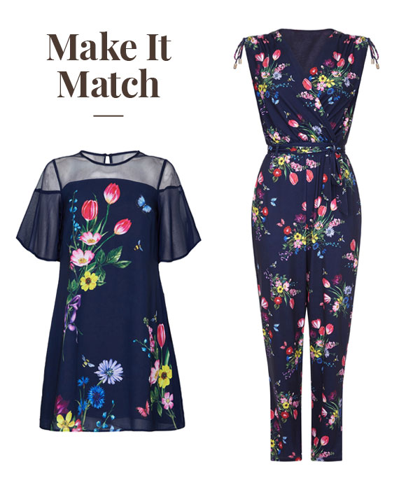 Tulip Print Dress