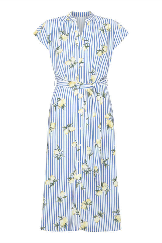 Lemon Midi Dress