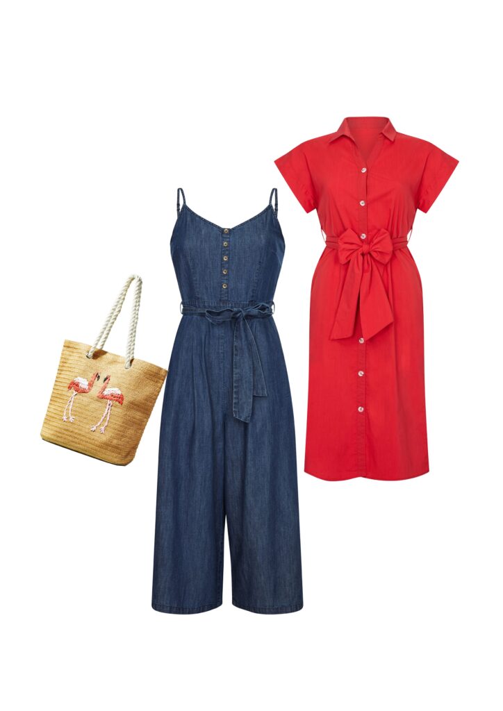 Red Shirt Dress