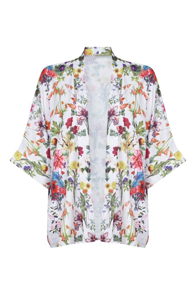 Relaxed Floral Kimono
