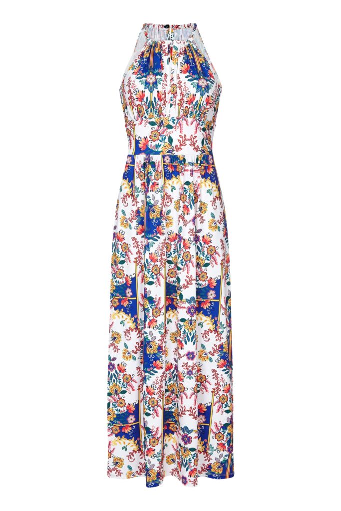 Scarf Print Maxi