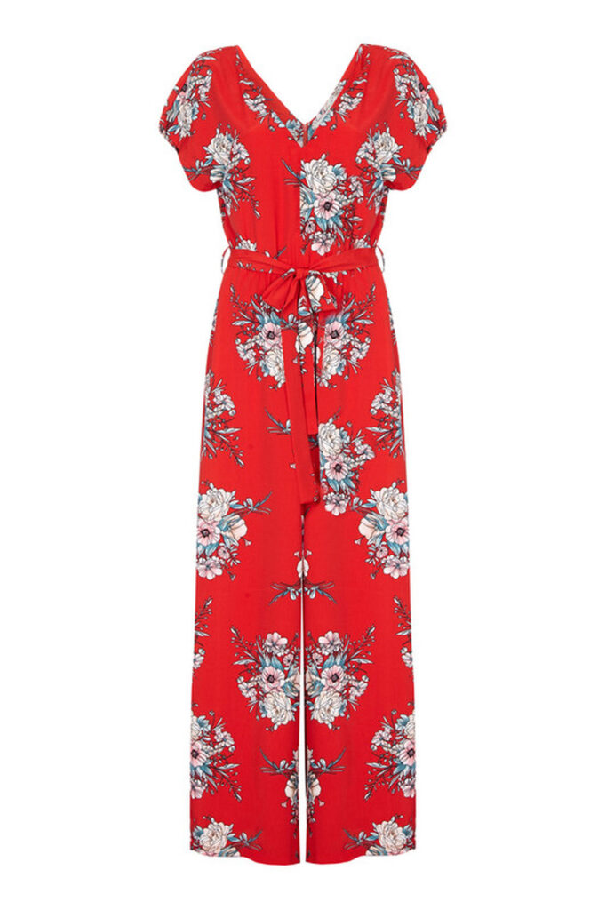 Summer Floral Jumpsuit