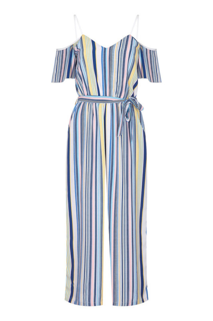 Stripe Jumpsuit
