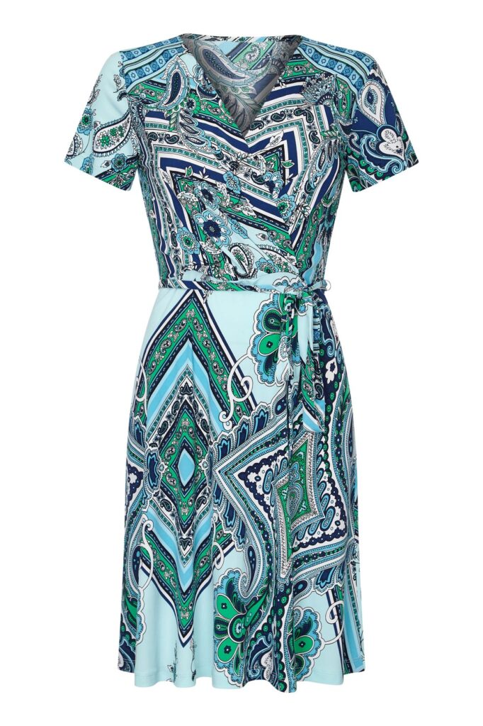 Scarf Print Dress