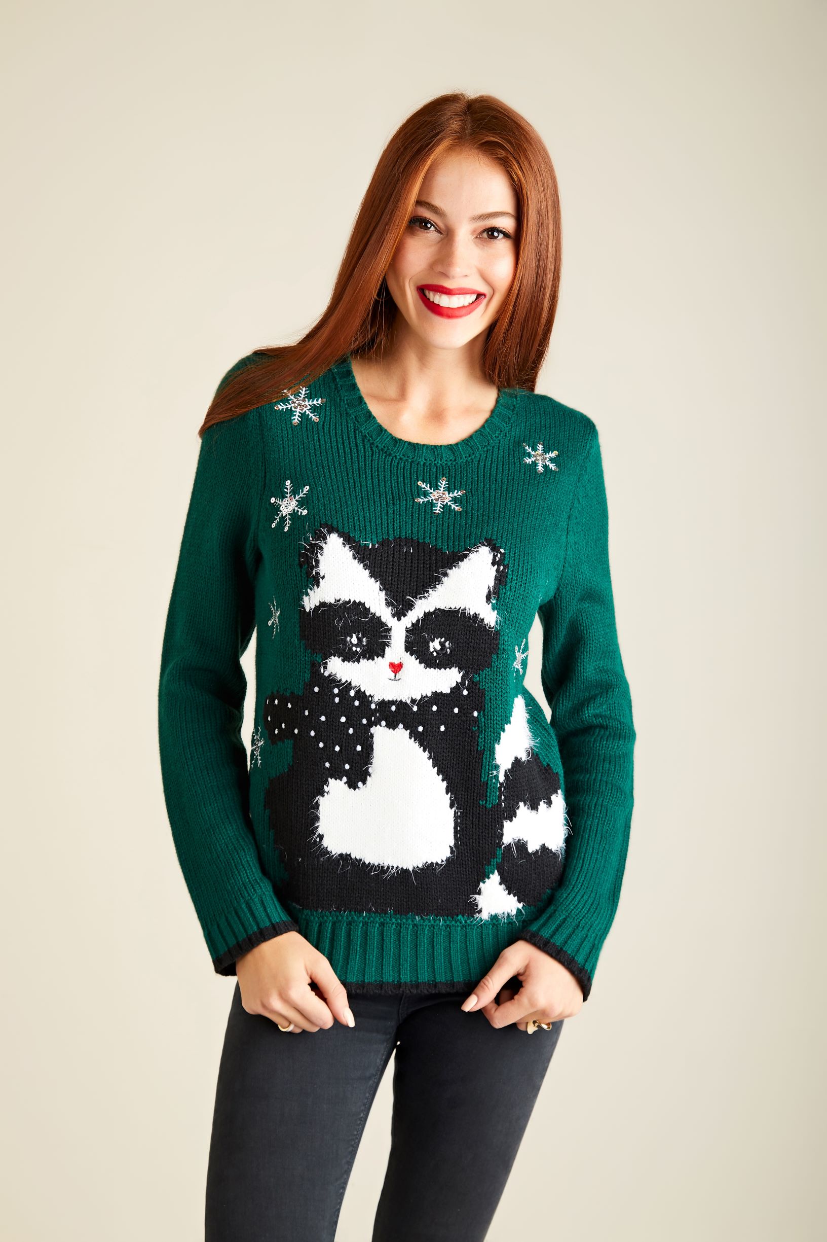 Racoon Knit Jumper